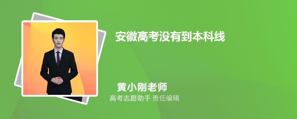 安徽高考没有到本科线可以报考外省的本科大学吗