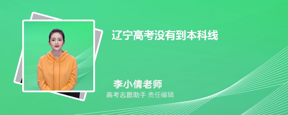 辽宁高考没有到本科线可以报考外省的本科大学吗